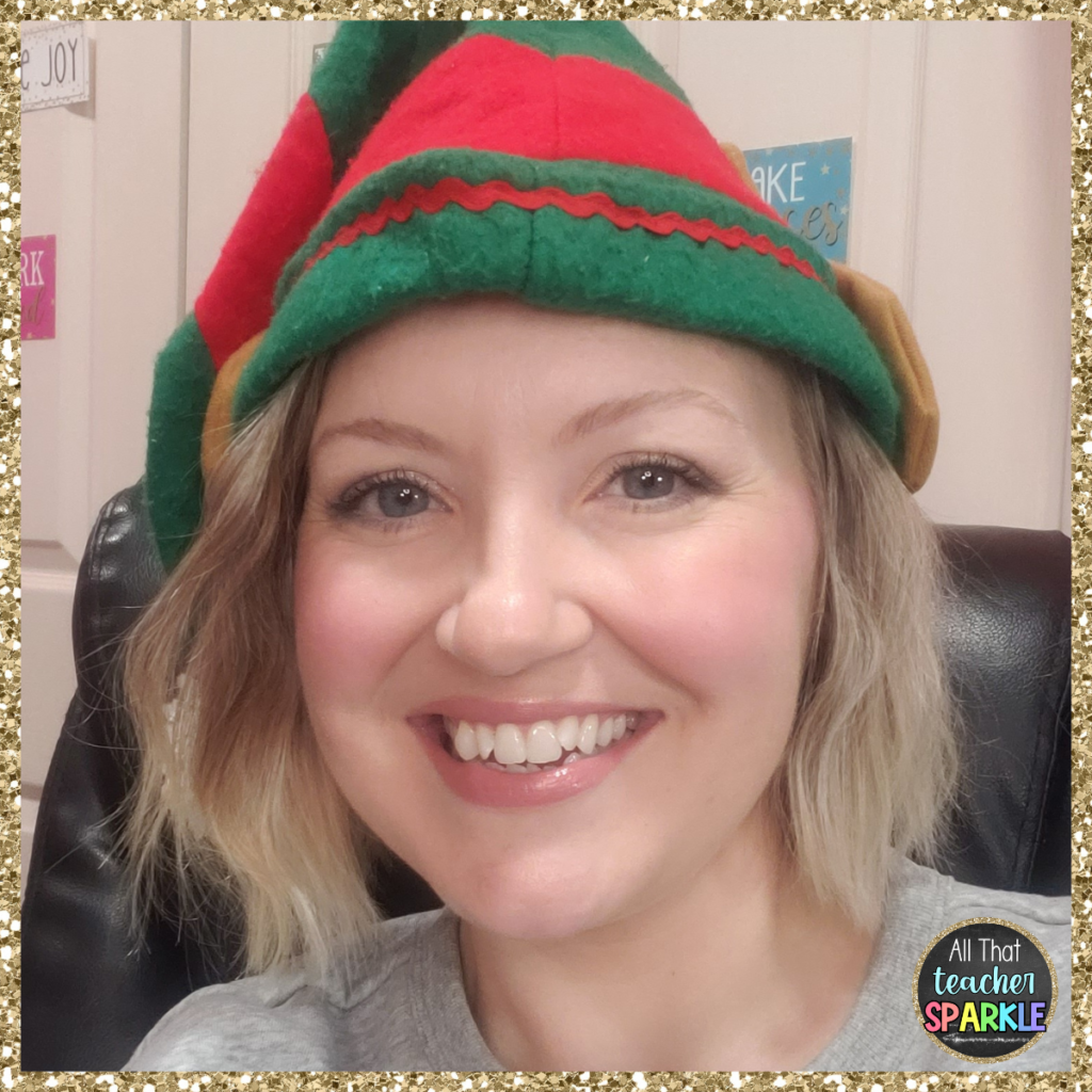 Wearing an elf hat is all about being yourself in your classroom.