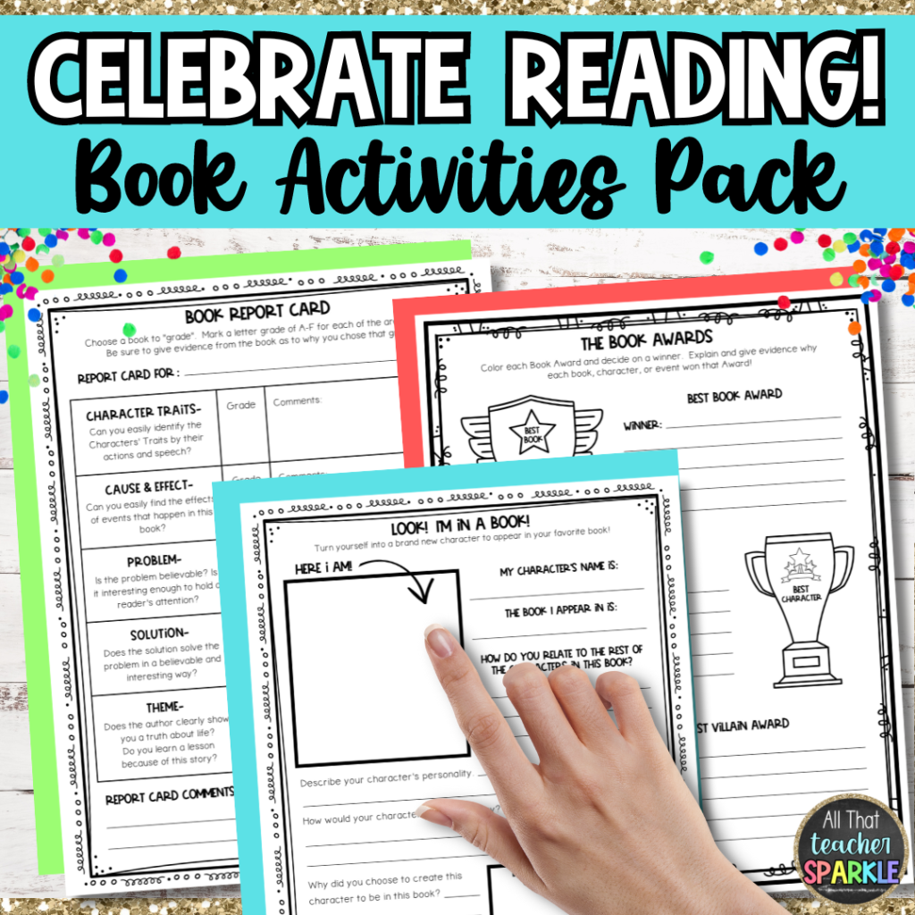 Fun Upper Elementary Book Activities for Read Across America Week