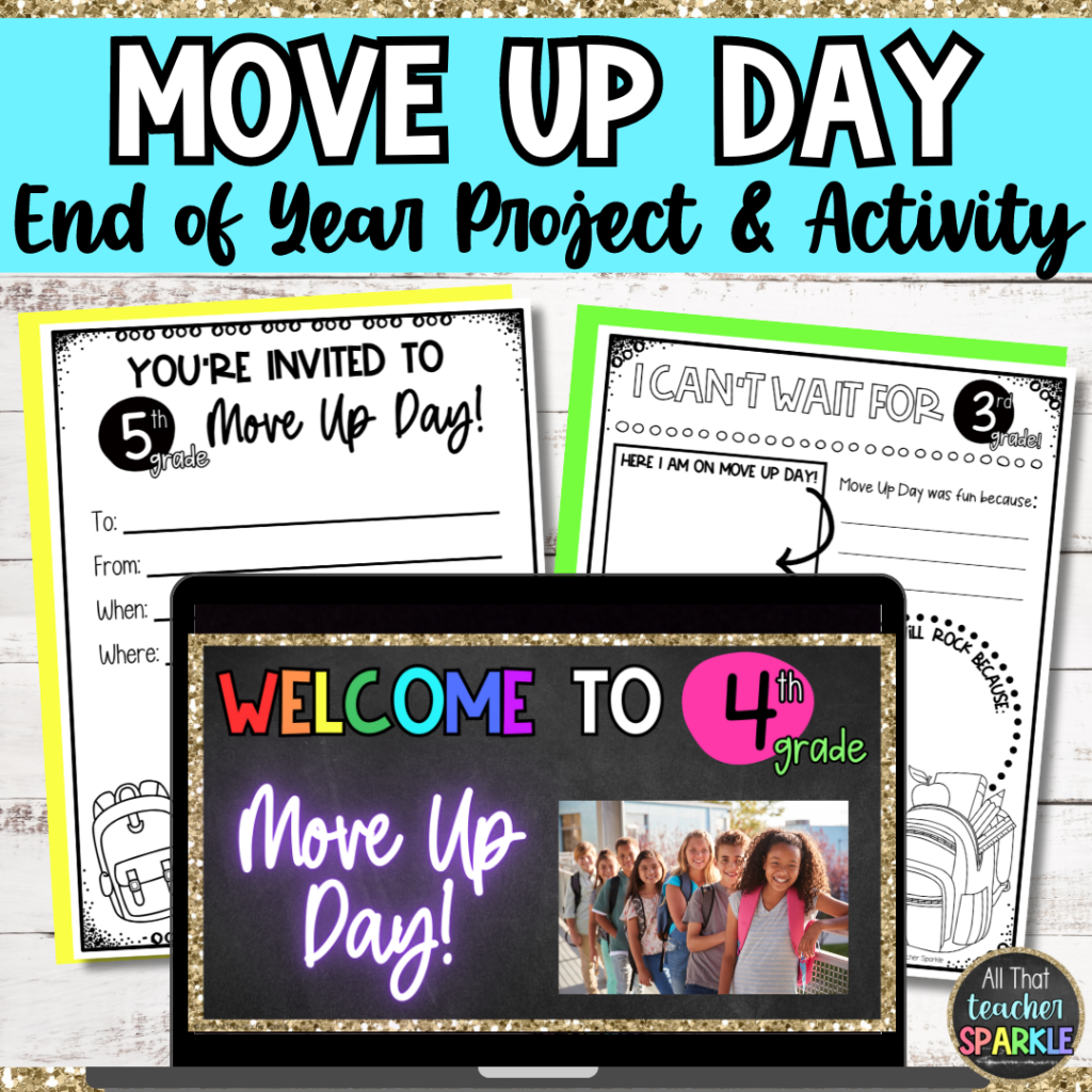 Move Up Day TPT Resource for end of year activities