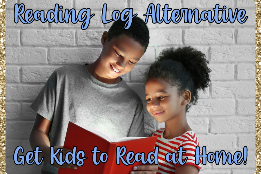 Reading Log Alternative to get kids reading at home